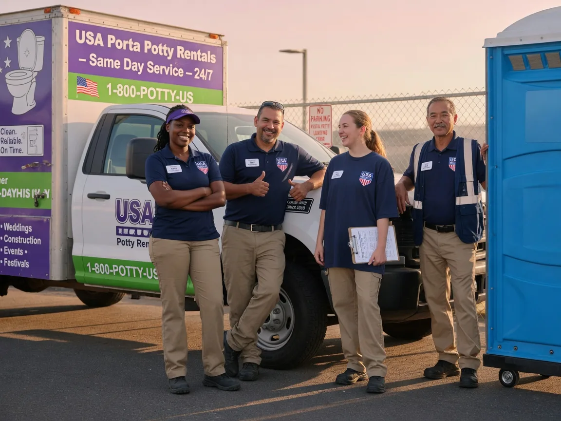 Porta Potty Rental company in Monroeton, PA